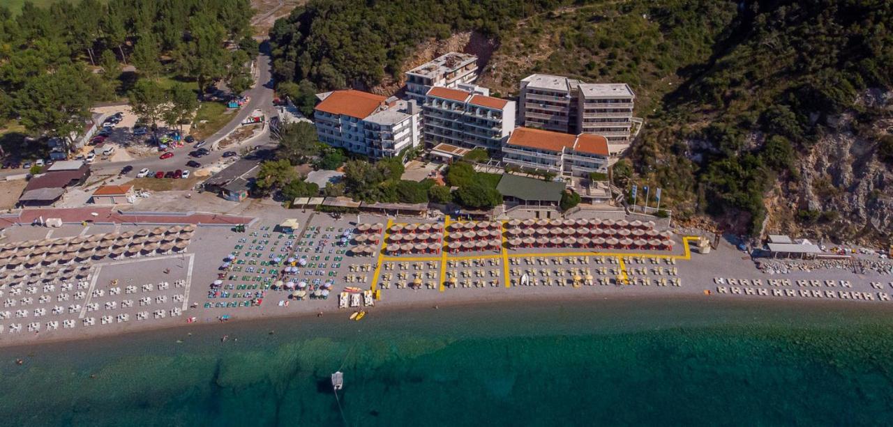 Poseidon The Beach Hotel Budva Exterior foto